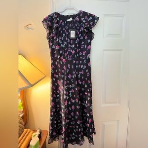 DKNY MIDI Dresses, New  band, Size 10, Navy colors